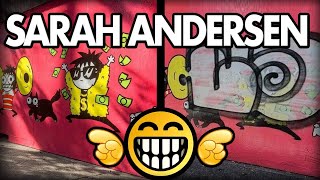 ME DA GUSTO QUE HAYAN VANDALIZADO EL MURAL DE SARAH ANDERSEN [upl. by Zaneski]