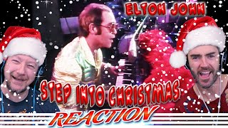 Elton John REACTION  Step Into Christmas [upl. by Gnut906]