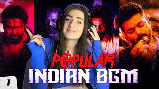 Russian Girl Reacts  Popular Indian Bgms FtLeo Animal Salaar Bramayugam Toxic20232024 [upl. by Aldus]