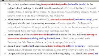 How To Edit Copy Editing Tutorial 1 [upl. by Carmencita]