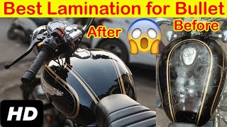 Lamination for Bullet  Best Lamination for Bullet  Best Lamination for Royal Enfield [upl. by Raphaela9]