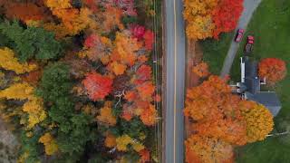 FALL COLOURS IN ANNAPOLIS VALLEY NOVA SCOTIA CAPTURED BY DRONE  FALL 2020 [upl. by Glenden]