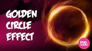 Photoshop Tutorial  Smoke Brush Warping into Circle in Photoshop [upl. by Elva942]