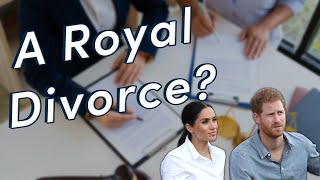 Prince Harry And Meghan Markle Getting Divorced In California [upl. by Sato]