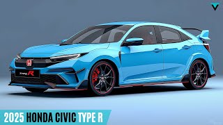 Revealed 2025 Honda Civic Type R  One of the Best Sport Sedans Ever Made [upl. by Anileba]