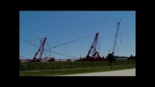 manitowoc 2250 yard cranes [upl. by Hedwig]