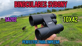 Unos binoculares perfectos para empezar  Svbony sa202 [upl. by Assiralc]