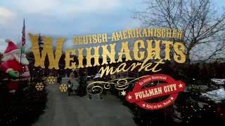 Pullman City  DeutschAmerikanischer Weihnachtsmarkt [upl. by Ahseenyt]