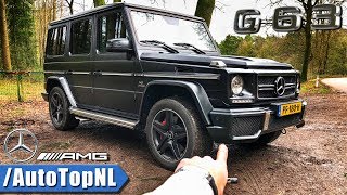 Mercedes G63 AMG REVIEW POV Test Drive by AutoTopNL [upl. by Animlehliw]