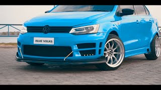 Volkswagen Vento Custom Bodykit  Blue Volks  PMC [upl. by Eraste]