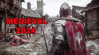 Top 15 NEW Medieval Games of 2024  Gameplay 4K 60FPS [upl. by Farver676]