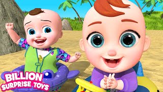 Outdoor Playground Funny Cartoon Show for Kids  BillionSurpriseToys Stories [upl. by Tabina]