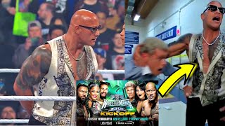 Oh  The Rock Cody Master plan After Raw Off Air Wrestlemania 40 Roman Reings Betrayal [upl. by Powel682]