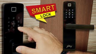 No Key needed this is Smart Digital Lock  Godrej Catus Connect Digital Lock [upl. by Neelrahc233]