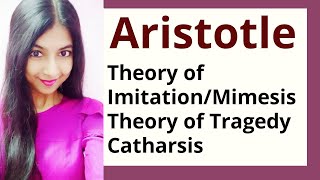 Aristotles Theory of Imitation Aristotles Theory of Tragedy Literary Criticism [upl. by Sternick]