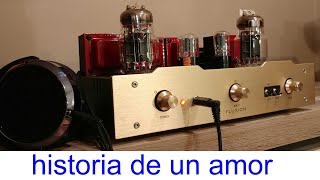 History of love customized 6C33CB SET dual mono integrated amp FLUXION A331 headphone amp [upl. by Vahe]