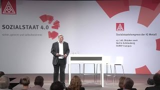 Sozialstaatskongress 2016 – Jörg Hofmann [upl. by Ferrell795]