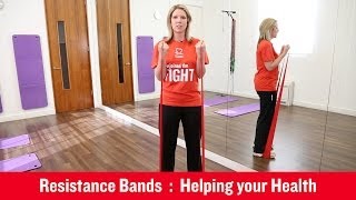 British Heart Foundation  Using Resistance Bands [upl. by Elvira726]