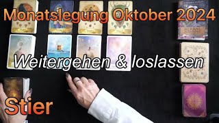 Stier  Oktober 2024  Altes zurücklassen  Vergangenheit [upl. by Ennoitna]