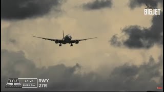 Dramatic Skies at Heathrow Airport [upl. by Ahsieym584]