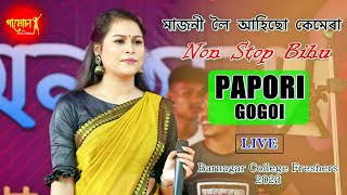 Majoni Loi Ahiso Camera ll Papori Gogoi ll Non Stop Bihu ll Barnagar College Freshers 2023 [upl. by Epoillac]