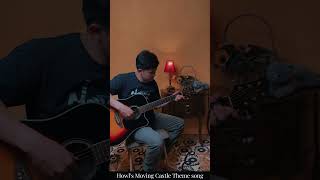 Howls Moving Castle Theme Song Cover By Rizki Gunawan 🏰 classicalmusic classicalguitar cover [upl. by Sualokin]