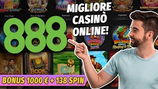 Ecco il Miglior Casinò Online 🎲 RECENSIONE 888casino [upl. by Eiramnna]