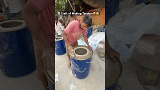 Craft Of Making Tandoor🥵😱  Indian Street Food [upl. by Asilram]