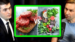 Meatbased vs Plantbased Diet for Longevity  David Sinclair and Lex Fridman [upl. by Githens503]