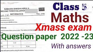 Class 5 English Christmas Exam Question Paper With Answers 202324Class 5 English Xmas Exam 202324 [upl. by Aneelak]