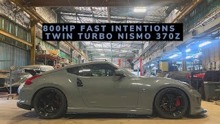 John Ys 800 WHP 370Z Street car Full Tour [upl. by Tubb]