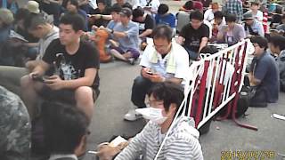 ワンダーフェスティバル2013夏一般待機列 [upl. by Frierson]