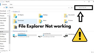 Fixed File Explorer search not working windows 1011 [upl. by Francois379]