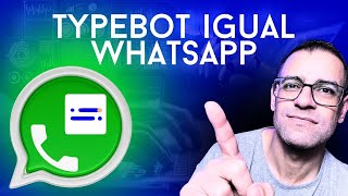 TEMPLATE GRATUITO   Como Deixar Seu TYPEBOT Parecido Com O WHATSAPP [upl. by Alenoel326]