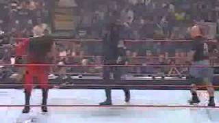 Undertaker vs Kane WWF Championship Match Stone Cold Guest Referee [upl. by Annol]