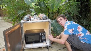 DIY MEGA Microwave  Microwaving a Microwave [upl. by Metzger]