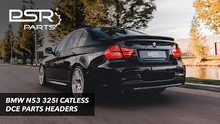 BMW E90 N57 330D DCE Parts DPF Delete Catless Downpipe amp Straight Pipe Catback Exhaust Sound [upl. by Netta]