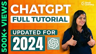 How to use ChatGPT in 2024  ChatGPT Tutorial  ChatGPT Full Course [upl. by Washko302]