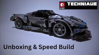 Unboxing amp Speed Build Sportcar Sembo Block Technic 701055 Lego Alternative [upl. by Alboran662]