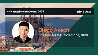 SAP Sapphire Barcelona 2024  Interview with Diego Akechi [upl. by Kcirddot]