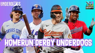 Homerun Derby Underdog Picks  Underdogs [upl. by Boycie]