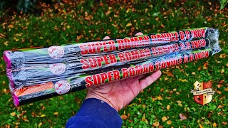 Super Roman Candles 08 Inch  Bonbridge 5sh Vuurwerk [upl. by Aitahs]