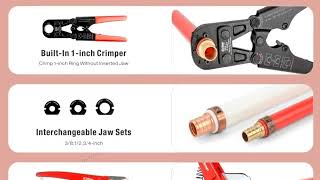 Best 5 Pex Crimp Tools 2023  Top 5 New Pex Crimp Tools Reviews [upl. by Wise496]