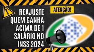 DEFINIDO O REAJUSTE PARA QUEM GANHA ACIMA DE UM SALÁRIO MÍNIMO CONFIRA AGORA [upl. by Denny]