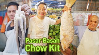 Pasar Basah MURAH di Tengah Kuala Lumpur  Pasar Chow Kit [upl. by Ennaihs]