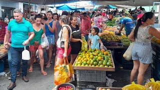 Feira da Cidade de Vertentes Pernambucoumas das melhores da região 05102024 [upl. by Andryc]