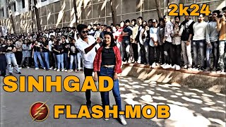 SINHGAD KARANDAK FLASH MOB 2024  SINHGAD KARANDAK 2024  SINHGAD FLASHMOB  AKSHAY VLOG [upl. by Gagne331]