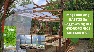 Magkano Ba Ang Gastos Sa Paggawa Ng Simpleng Hydroponics Greenhouse LETS PLANT LETTUCE [upl. by Anna-Maria629]