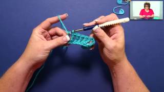 Learn How to Treble Crochet with Marly Bird [upl. by Elohcan]