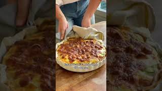 Quiche aux courgettes saucisse amp comté [upl. by Bernice]